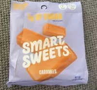 Suhkru kogus sees smart sweets carmels
