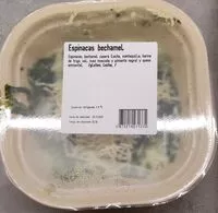 Zuckermenge drin Espinacas bechamel