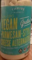 Suhkru kogus sees Vegan Parmesean-Style Cheese Alternative
