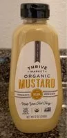 Suhkru kogus sees Organic dijon mustard
