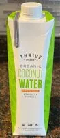 Suhkru kogus sees Organic Coconut Water