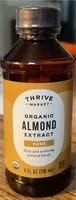 Suhkru kogus sees Organic Almond Extract