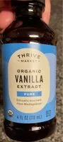 Suhkru kogus sees Organic Vanilla Extract