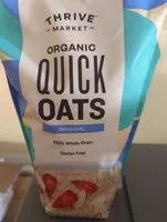 Suhkru kogus sees Organic Quick Oats