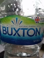 Zuckermenge drin Buxton mineral water