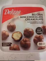 Quantité de sucre dans Belgian Mini Chocolate Cream Puffs