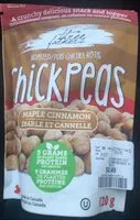 Cantidad de azúcar en Roasted Chickpeas maple cinnamon