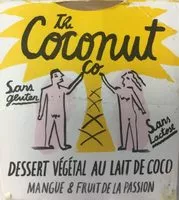 Количество сахара в Dessert végétal au lait de coco