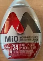 Amount of sugar in Fruit Punch Liquid Water Enhancer