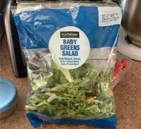 Suhkru kogus sees Marketside Baby Greens Salad, 6 oz