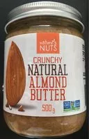 Sucre et nutriments contenus dans Nature nuts