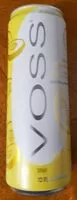 Zuckermenge drin Voss sparkling water
