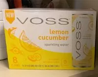 Zuckermenge drin Lemon cucumber sparkling water
