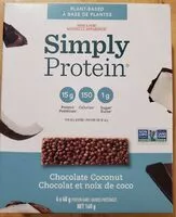 Suhkur ja toitained sees Simply protein