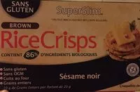 Sucre et nutriments contenus dans Superslim