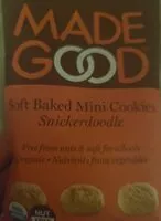 Quantité de sucre dans Soft baked mini cookies snickerdoodle