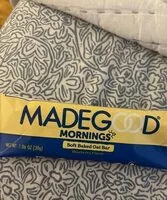 Quantité de sucre dans Mornings - Soft Baked Blueberry Oat Bar