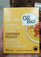 Cantidad de azúcar en Gobio! Organic Chicken Bouillon Cubes