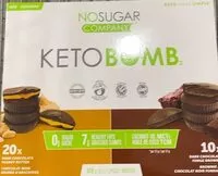 Suhkru kogus sees Keto Bomb