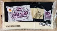 入っている砂糖の量 New York Extra Sharp Cheddar Cheese