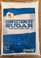 İçindeki şeker miktarı Confectioners' Sugar