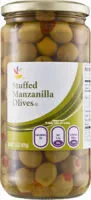 Zuckermenge drin Ahold manzanilla olives stuffed