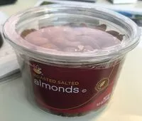 Sokerin määrä sisällä Roasted & salted almonds