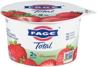 चीनी की मात्रा Total lowfat greek strained yogurt with strawberry