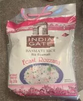 Jumlah gula yang masuk Basmati Rice