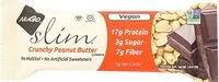 Suhkru kogus sees Nutrition bar slim crunchy peanut butter bars case