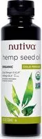 Jumlah gula yang masuk Organic coldpressed unrefined hemp oil