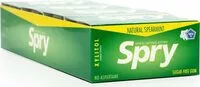 Jumlah gula yang masuk Fresh natural spearmint gum