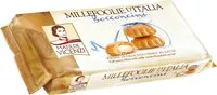 入っている砂糖の量 Cookies puff pastry vanilla cream