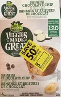Sokerin määrä sisällä banana chocolate chip muffins