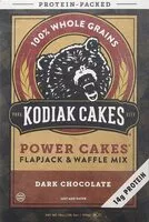 Zuckermenge drin Power cakes flapjack & waffle mix dark chocolate