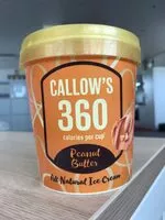 Jumlah gula yang masuk Callow's Peanut Butter