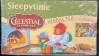 入っている砂糖の量 Sleepytime Herbal Tea Caffeine Free