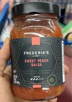 入っている砂糖の量 Sweet peach salsa
