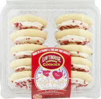 Amount of sugar in Frosted sugar cookies white