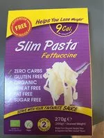 Sucre et nutriments contenus dans Slim pasta