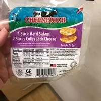 Suhkur ja toitained sees Cheesewich