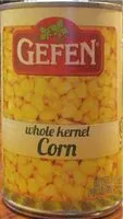 Suhkru kogus sees Whole Kernel Corn