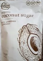 Sucre et nutriments contenus dans The coconut compagny