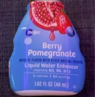入っている砂糖の量 Liquid Water Enhancer, Berry Pomegranate
