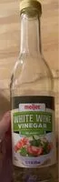 入っている砂糖の量 White Wine Vinegar