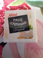 Sucre et nutriments contenus dans Mini pave d affinois