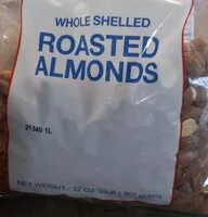 入っている砂糖の量 Almonds