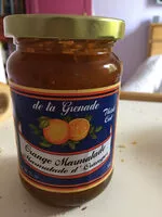 Suhkru kogus sees Orange Marmalde