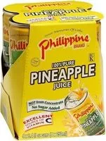 Jumlah gula yang masuk Pineapple Juice