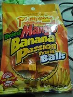 चीनी की मात्रा Dried Mango Banana Passion Fruit Balls